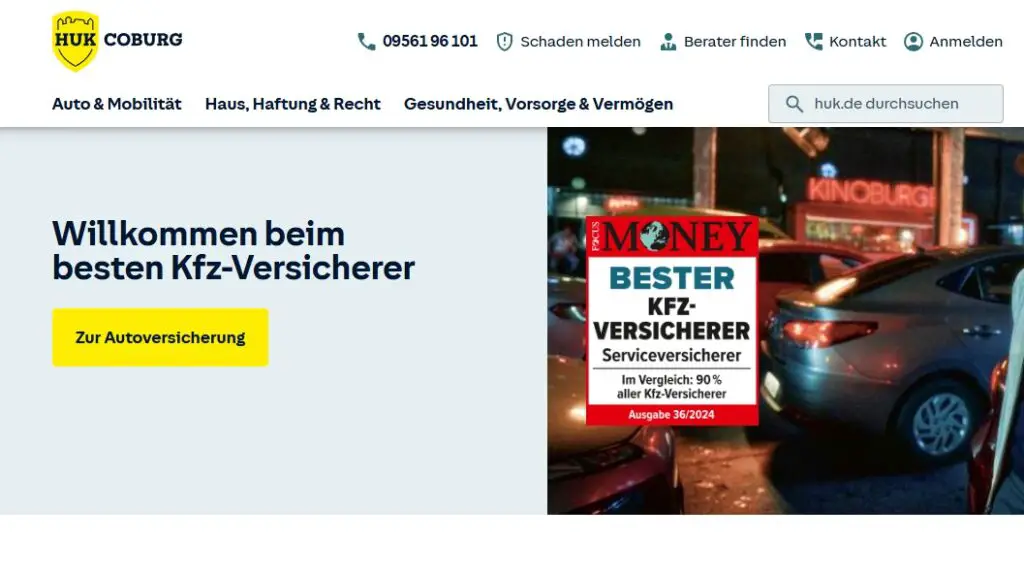 beste KFZ-Versicherung für Rentner